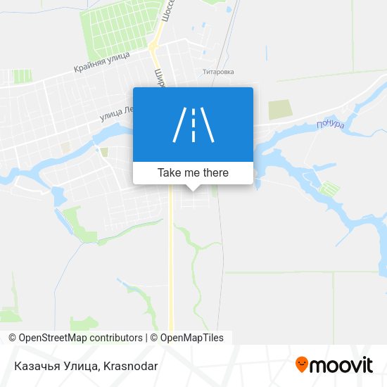 Казачья Улица map