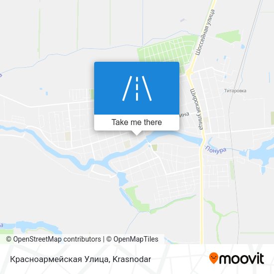 Красноармейская Улица map