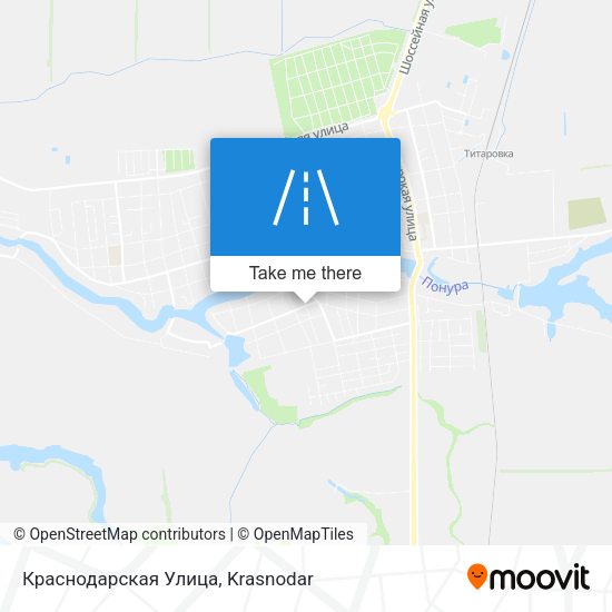 Краснодарская Улица map