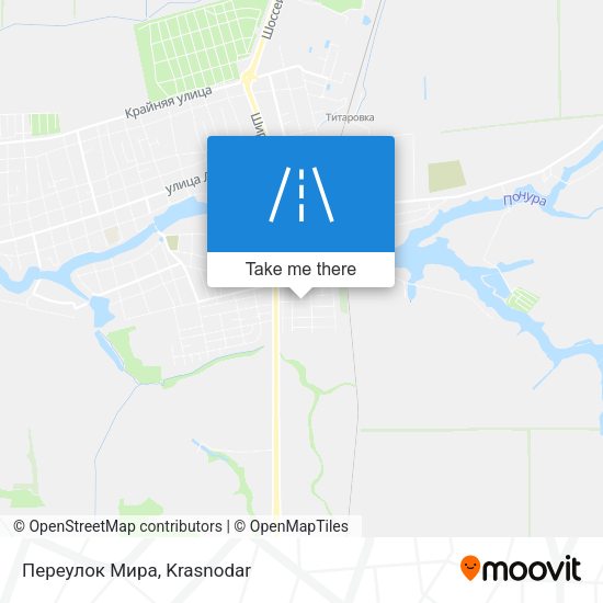 Переулок Мира map