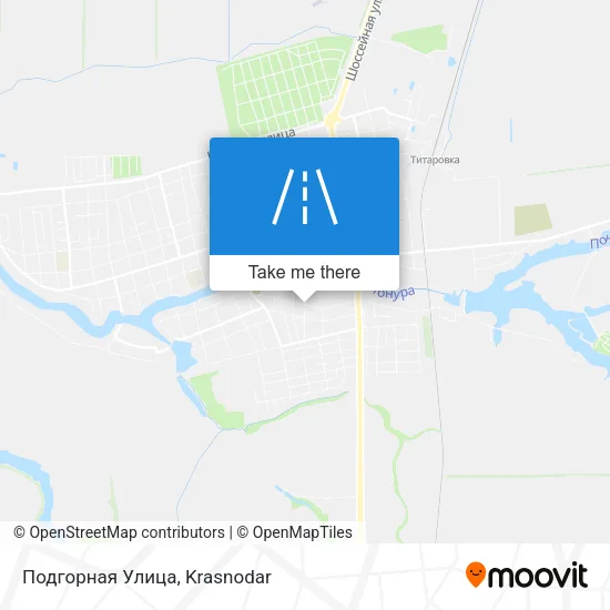 Подгорная Улица map