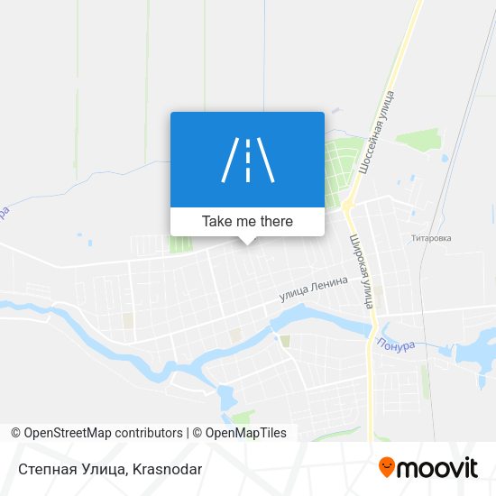 Степная Улица map