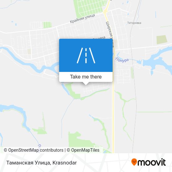 Таманская Улица map