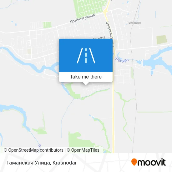Таманская Улица map