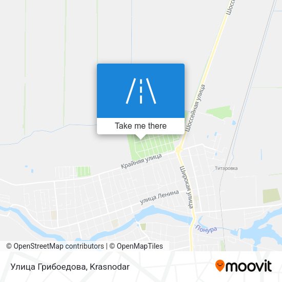 Улица Грибоедова map