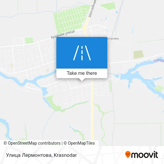 Улица Лермонтова map