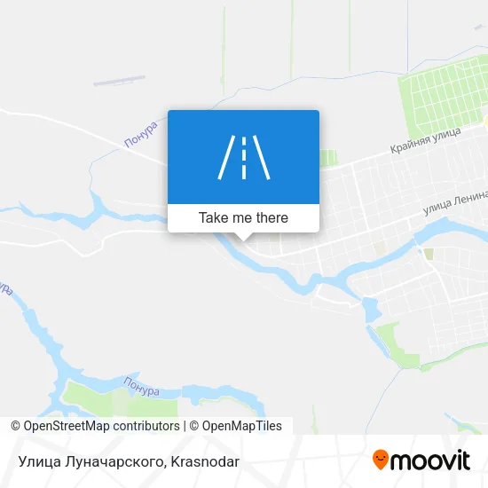 Улица Луначарского map