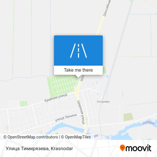 Улица Тимирязева map