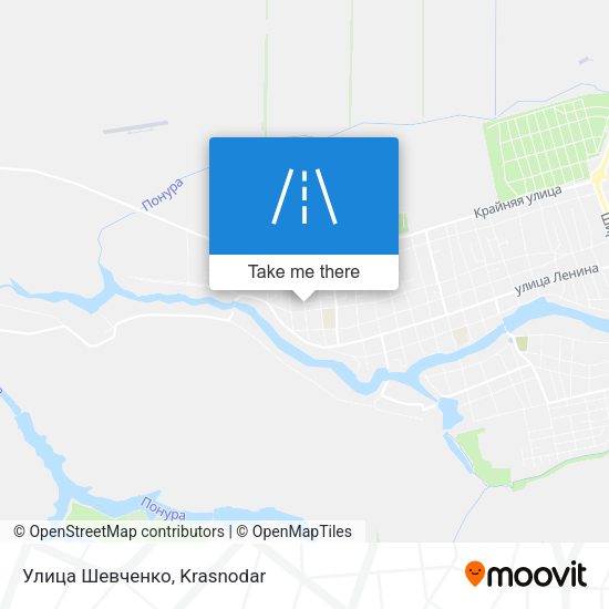 Улица Шевченко map