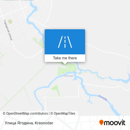 Улица Ягодина map