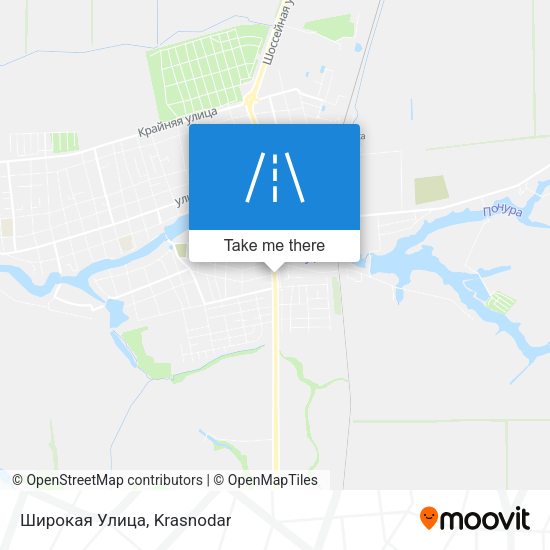 Широкая Улица map