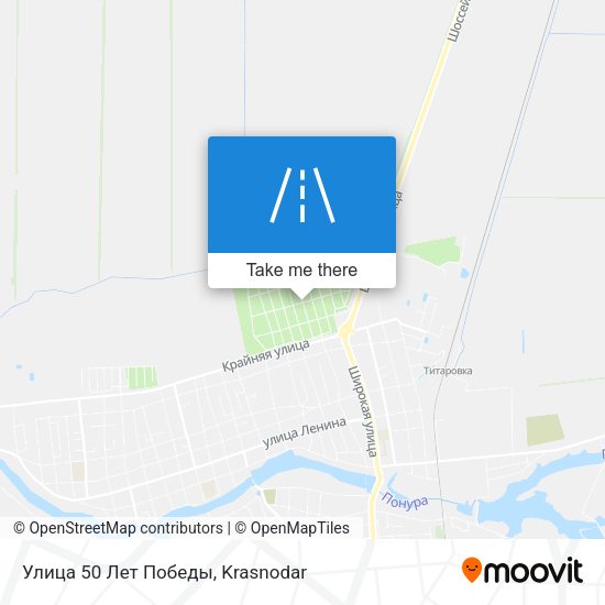 Улица 50 Лет Победы map