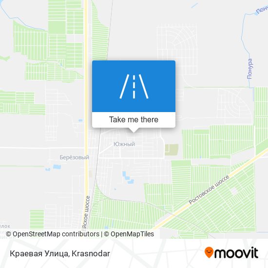 Краевая Улица map