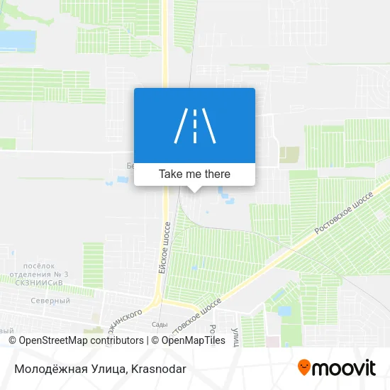 Молодёжная Улица map