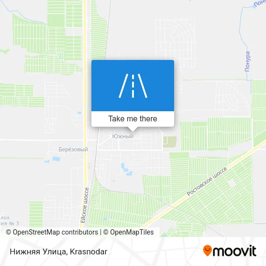 Нижняя Улица map