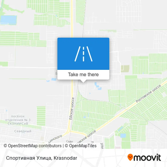Спортивная Улица map