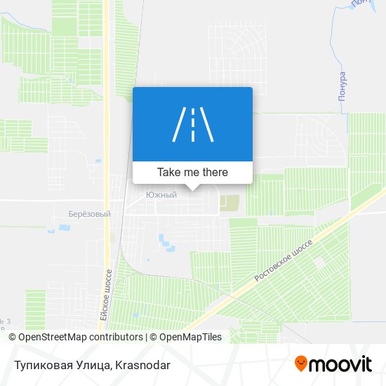 Тупиковая Улица map