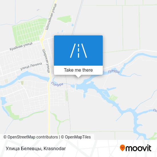 Улица Белевцы map