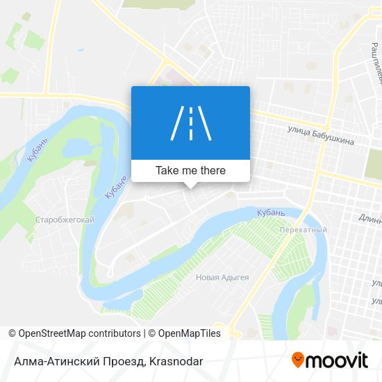 Алма-Атинский Проезд map