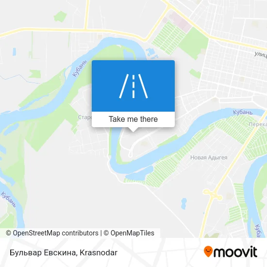 Бульвар Евскина map