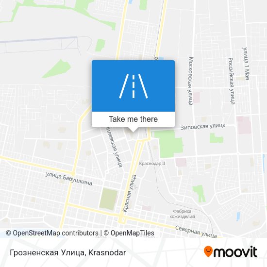 Грозненская Улица map