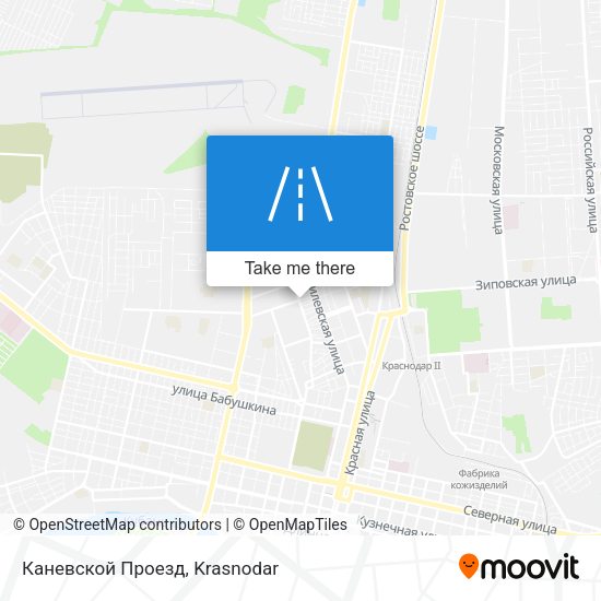 Каневской Проезд map
