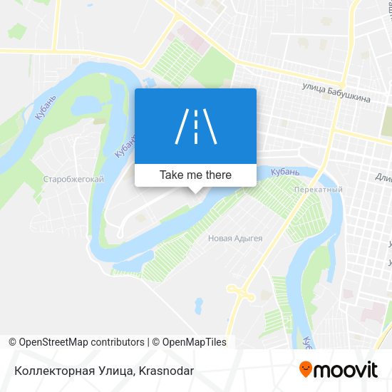 Коллекторная Улица map