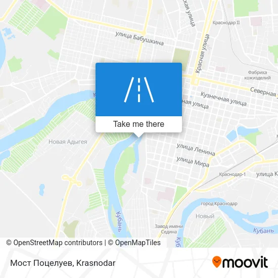 Мост Поцелуев map