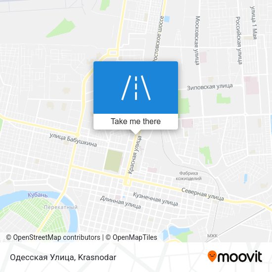 Одесская Улица map