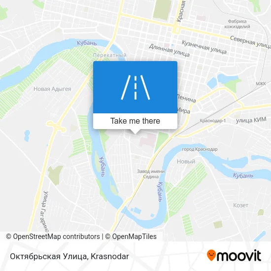Октябрьская Улица map