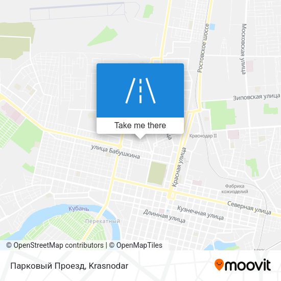 Парковый Проезд map