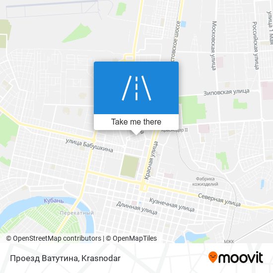 Проезд Ватутина map