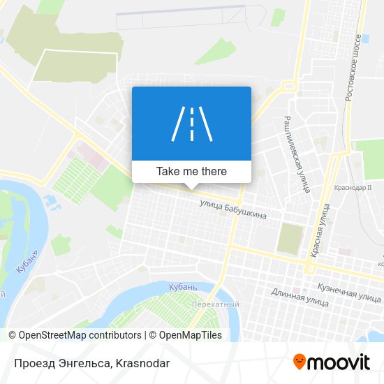 Проезд Энгельса map