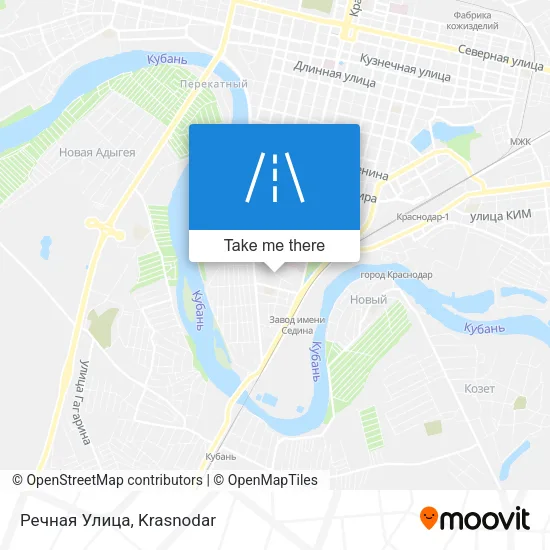 Речная Улица map