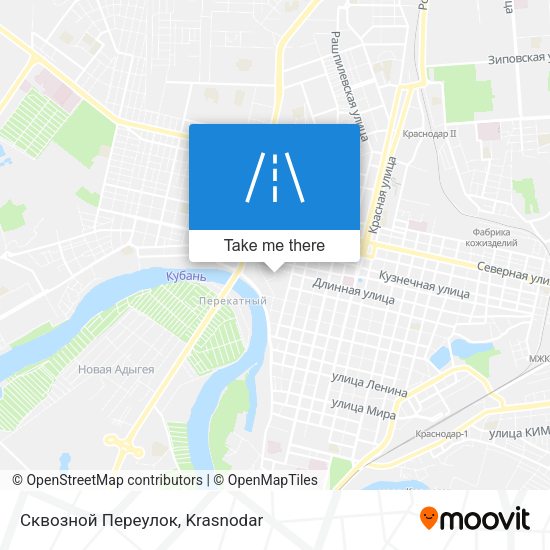 Сквозной Переулок map