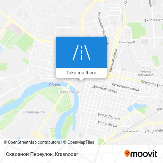Сквозной Переулок map