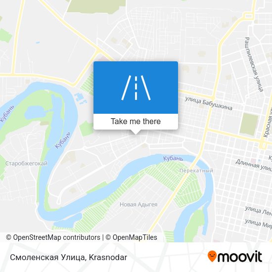 Смоленская Улица map