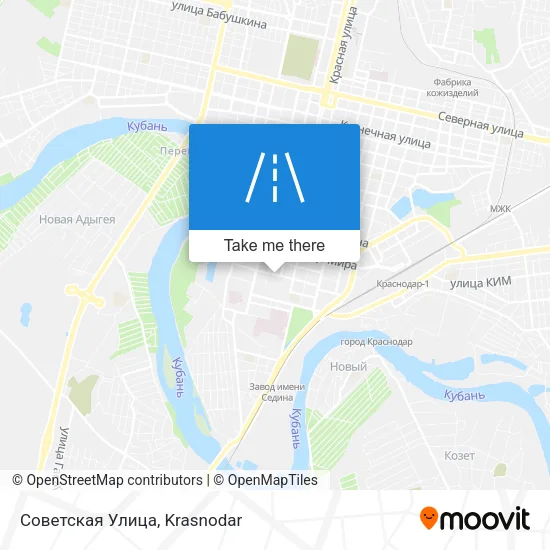 Советская Улица map