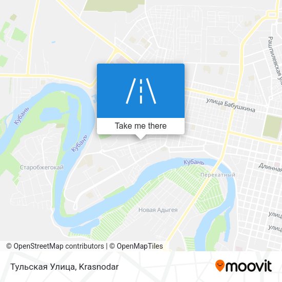 Тульская Улица map