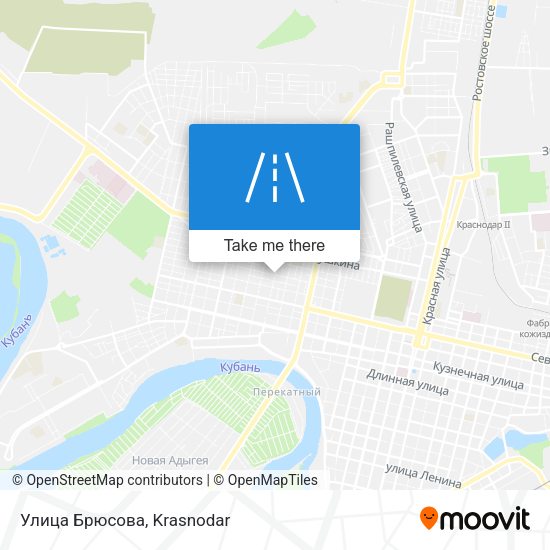 Улица Брюсова map