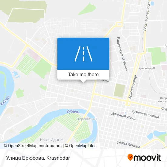 Улица Брюсова map