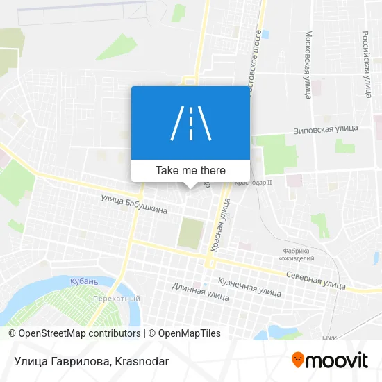 Улица Гаврилова map