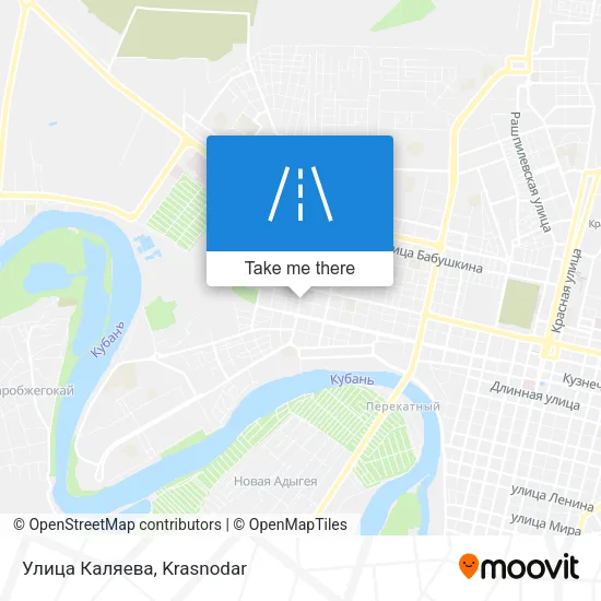 Улица Каляева map