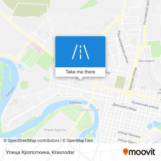 Улица Кропоткина map