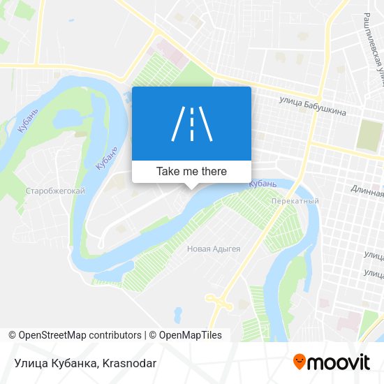 Улица Кубанка map
