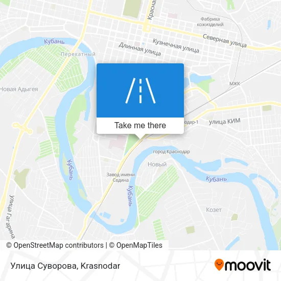 Улица Суворова map