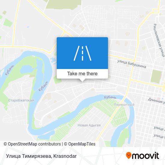 Улица Тимирязева map