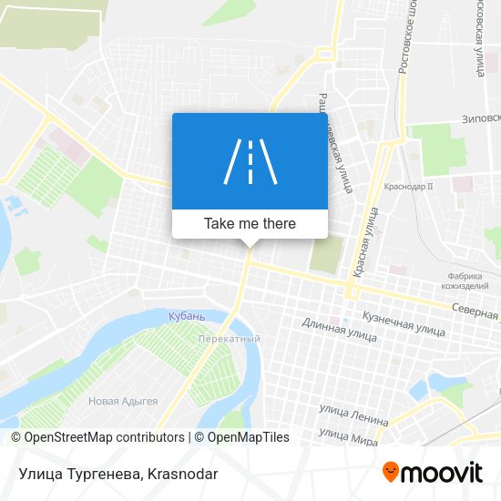 Улица Тургенева map