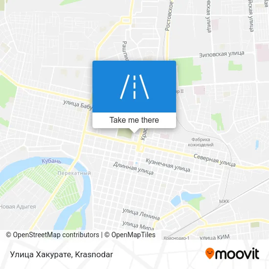 Улица Хакурате map