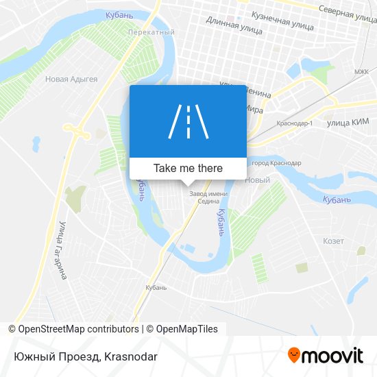 Южный Проезд map